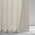 thumbnail image 6 of Fable Beige Dune Textured Solid Cotton Curtain Pair (2 Panels), Fable Beige, 50W X 84L, 6 of 6