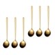 thumbnail image 2 of 6 piezas Cuchara de café Cucharadita de acero inoxidable Cuchara de postres Gadget de cocina, 2 of 6