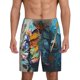 thumbnail image 1 of Fotbe Whimsical Goat Artist Pantalones Cortos de Pijama para Hombre, Ropa de Dormir, Pantalones de Pijama Cortos para Hombre-Large, 1 of 6