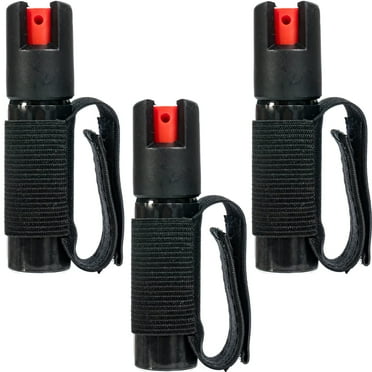 Burn Pepper Spray for Self Defense with Security Hand Strap - 0.84 fl oz 3 Pack