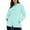 Mint Green, variant on Women's Long Sleeve Button Down Cardigan Coats Loose Fit Fall Sweaters 2025 Crewneck Sweatshirt Fall Fall Fashion Must Haves
