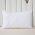 thumbnail image 2 of 30"L x 20"W Pillow Shams Available for All Season, Ultra Cozy and Breathable, 2 Pack, White, 2 of 5