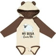 thumbnail image 3 of Inktastic My Busia Loves Me Baby Lamb Boys or Girls Long Sleeve Baby Bodysuit, 3 of 5