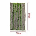 thumbnail image 4 of Decoración de árbol de musgo de árbol de corteza Artificial Natural, 50x30cm, 4 of 5