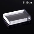 thumbnail image 1 of Acrylic Photo Frame 10+10mm Thick Desktop Double-sided Home Ornament Photo Picture Poster Rectangle Replacement 1PCS, 1 of 10