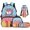 Dripping Donut Baseball, variant on Binienty Dripping Donut Baseball Kids Backpack Lunch Box Set For Grade Students Girls 4-In-1 Lightweight Bookbag Lunchbag Pen Pouch Back To School Gifts For Kids