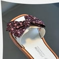 thumbnail image 6 of Eltusu Girls Slide Sandals, Casual No Slip Open Toe Flat Summer Shoes Coffee Size 3.5-4.5 T, 6 of 7