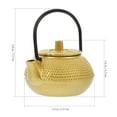 thumbnail image 2 of OULII Tetera Para Té De Hierro Fundido Saludable Y Duradera Con Estilo Decorativo, 2 of 8