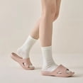 thumbnail image 5 of longantii Womens Orthopedic Sandals Non Slip Slip on Arch Support Summer Flat Sandals Wide Sneakers 2026 Comfort Foam Shoes Pink, 5 of 7