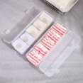 thumbnail image 4 of Yuarrent Cajas de almacenamiento de PP de color transparente, solución de almacenamiento resistente y confiable, cajas organizadoras de fácil Almacenamiento y organización del hogar, 4 of 6