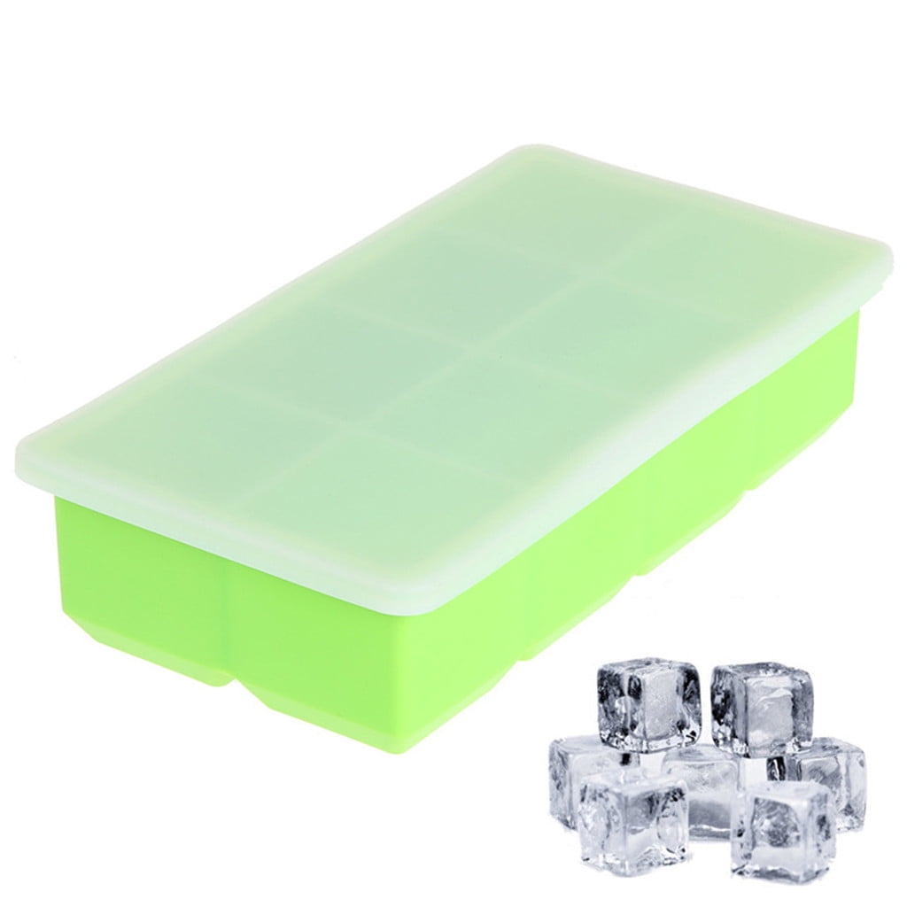 Ice Cube Tray Cube Glass Shooters Rubber Mold Shot Tray Maker 4-Cup Party  Shape Ice Kitchen，Dining & Bar