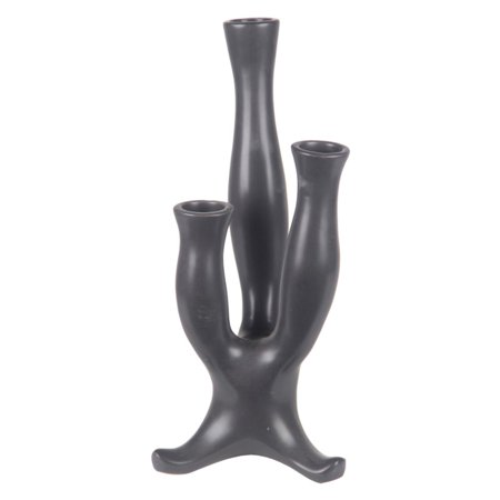 UPC 805572780370 product image for Single Candle Holder in Gray | upcitemdb.com