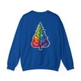 thumbnail image 2 of Christmas Pride: Rainbow Fir-tree Sweatshirt - Crewneck Sweatshirt, 2 of 4