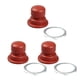 thumbnail image 1 of EeaseMX Bomba de cebador de carburador de 3 piezas, bomba de combustible de plástico para cadena de cortasetos, 1 of 7