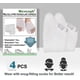 thumbnail image 3 of Big Toe Protector, 6 Pack Acsergery Gel Toe Cap Silicone Toe Bunion Cover Sleeves, Provides Relief Gift, 3 of 4