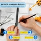 thumbnail image 4 of Bolígrafo multiherramienta, gadgets geniales, bolígrafo novedoso con lápiz óptico, nivel, reglas, destornilladores, regalo de cumpleaños para papá y esposo, 4 of 5