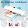 thumbnail image 3 of Dcenta A4 Laminator Machine, 9 Inch Cold Thermal Laminator, 6 in 1 Personal Laminating Machine with 12 Laminating Pouches for Home Office School, 3 of 9