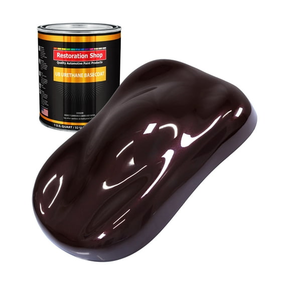 Black Cherry Pearl 1 Quart URETHANE BASECOAT Car Auto Body Paint