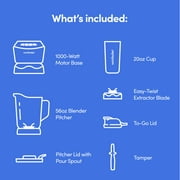 nutribullet 56 oz. Blender Combo with Single Serve Cups, 1000W