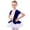 Blue, variant on Huowey Toddler Short Sleeve Glitter Dance Ballet Tutu Leotard Ballerina Outfits For Girls Toddler Comfort Dailywear, 2-3 Years
