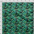 thumbnail image 4 of oneOone Polyester Spandex Green Fabric Leaves Craft Projects Decor Fabric Printed By The Yard 56 Inch Wide, 4 of 6
