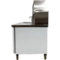 thumbnail image 5 of 71" Stainless Steel Boba Station with Refrigerator – Commercial Milk Tea & Bubble Tea Workstation Counter for Coffee, Juice & Drink Shops, 5 of 16