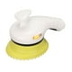 thumbnail image 1 of Cepillo de cabezal de ducha para mascotas Bling Bling amarillo con mango ergonómico, 1 of 12