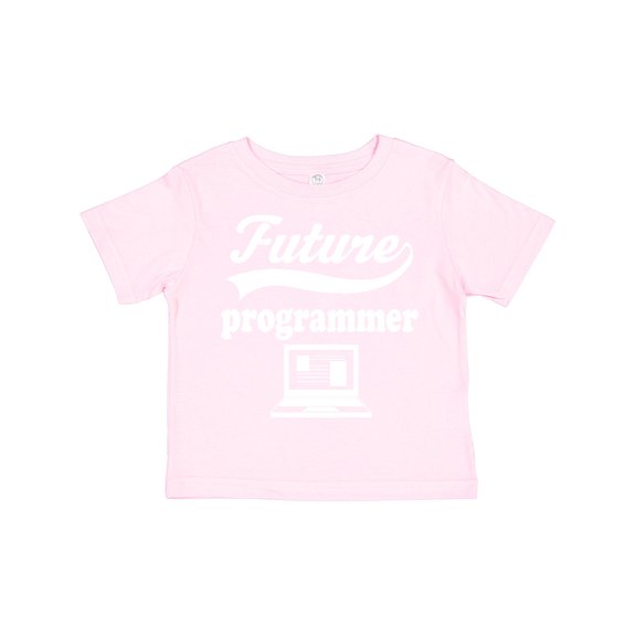 Inktastic Future Computer Programmer Shirt Childs Job Boys or Girls Toddler T-Shirt