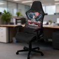 thumbnail image 4 of SCRAWLGOD 250th Anniversary Gaming Chair Cover with Armrest Covers Eagle American Flag Print Stretchable Universal Furniture Protector Anti Dust Anti Scratch Gaming Chair Slipcover, 4 of 9