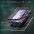 thumbnail image 5 of For Samsung Galaxy Tab A7 Lite T220 / T225 Shockproof TPU + PC Tablet Case with Holder & Pen Slot & Shoulder Strap, 5 of 5