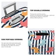 thumbnail image 5 of Bixox Washable Colorful Llama Printed Luggage Cover, Fashion Suitcase Protector Fits for Small luggage, 5 of 8