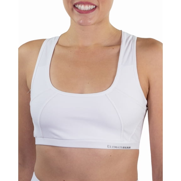 Ultimate Gear Women’s Racerback Athletic Workout Nylon Sports Bra