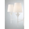 thumbnail image 2 of 534-MT Crystorama Lighting Broche - 4 Light Chandelier In Traditional Style-28 Inches Tall and 28 Inches Wide-Matte White Finish    -Traditional, 2 of 11