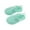 Mint Green, variant on Fridja Toddler Sandles Girls Jelly Sandals Rubber Sole Closed Toe Princess Flat Summer Shoes for 1-4 Years Old Kids