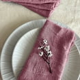 thumbnail image 2 of 8 Pack de servilletas de tela individual para mesa, de lino 100% algodón, 2 of 5