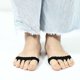 thumbnail image 5 of pares de almohadillas delanteras para los pies, almohadillas para los pies de cinco dedos, cojines para el talón alto para dama, 5 of 5