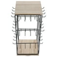 thumbnail image 4 of Rotating Wooden Jewelry Display Stand with Hooks, Bracelet Organizer, Rotatable Earring Rack for Retail and Home Use, 4 of 10