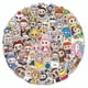 thumbnail image 2 of Labubus Original Labubu Caja 60Pieces Graffit Stickers To Decorate Laptop Luggage Stickers As Shown, 2 of 7