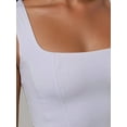 thumbnail image 4 of Square Neck Fitted Crop Top, 4 of 4
