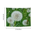 thumbnail image 6 of Uemuo Dandelion Flower In The Meadow Printed 29x37 Inch Tapestry Wall Hanging – Lightweight & Durable – Perfect for Dorm Decor, Beach Throw, Sofa Cover, Tablecloth, 6 of 8