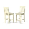 thumbnail image 3 of East West Furniture Vernon 3-piece Wood Dining Set in Buttermilk and Cherry, 3 of 7
