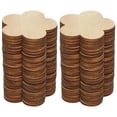 thumbnail image 3 of 50Pcs Unfinished Wood Cutout Wedding Festival Hanging Craft Accessories, 3 of 7