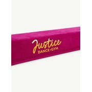 Justice 8FT Folding Gymnastics Balance Beam , Vegan Suede Material, Purple