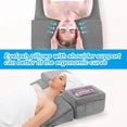 thumbnail image 4 of Almohadas de pestañas BALAPET para extensiones de pestañas, espuma de terciopelo, color gris, 4 of 7
