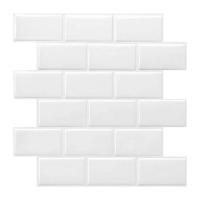 CEHVOM 3D Waterproof Simulation Wall Stickers Self-stick Kitchen Bathroom Decor Clearance
