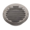 thumbnail image 2 of Couvercle de Ventilation en Acier Inoxydable de 4 Pouces, Grille de Ventilation Murale à Persiennes avec Design en Maille Fine, Barbillon Réglable, Coupe-Vent et Imperméable, 2 of 7