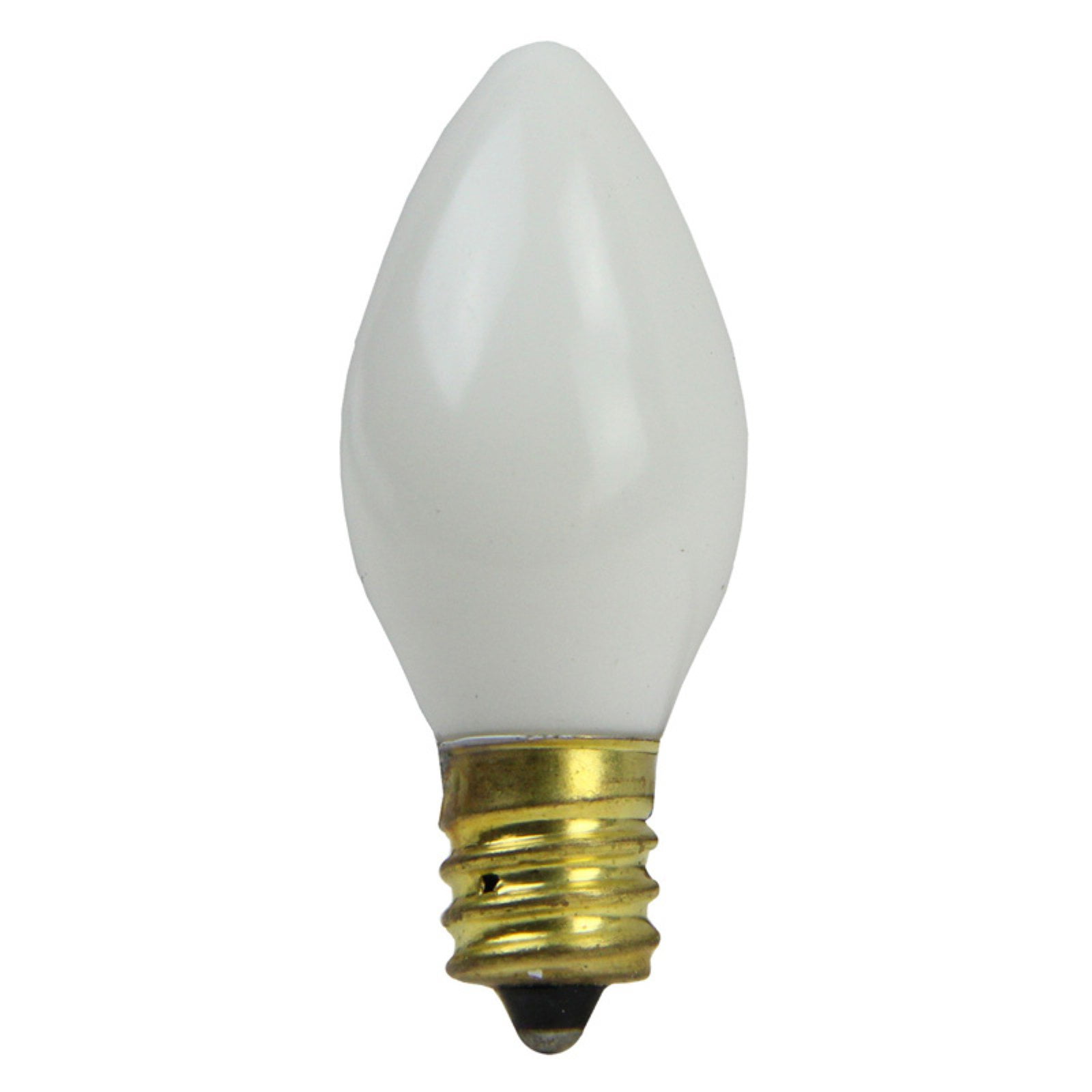 Northlight 25 Incandescent C7 Opaque Christmas Replacement Bulbs