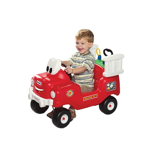 little tikes ride on fire engine
