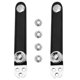 thumbnail image 1 of unbranded 2Ud Correa Universal Para Con De Cuero Negro Doble Capa Duradero Y Estilizado, 1 of 8