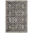 thumbnail image 1 of Safavieh Cambridge Collection CAM123E Handmade Moroccan Geometric Black and Ivory Premium Wool Area Rug (11' x 15'), 1 of 4
